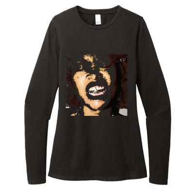 Erykah Badu Womens CVC Long Sleeve Shirt