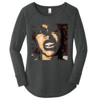 Erykah Badu Women's Perfect Tri Tunic Long Sleeve Shirt