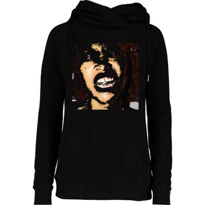 Erykah Badu Womens Funnel Neck Pullover Hood