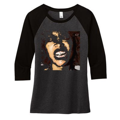 Erykah Badu Women's Tri-Blend 3/4-Sleeve Raglan Shirt