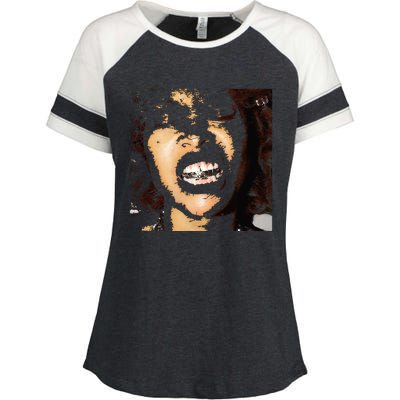 Erykah Badu Enza Ladies Jersey Colorblock Tee