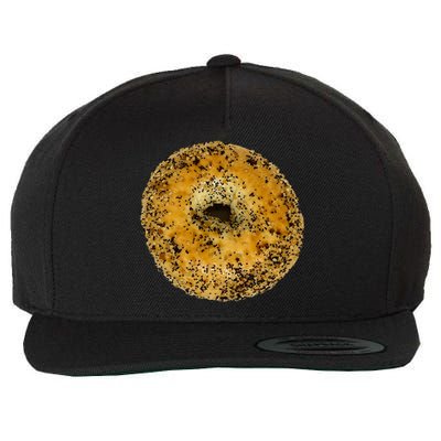 Everything Bagel Wool Snapback Cap