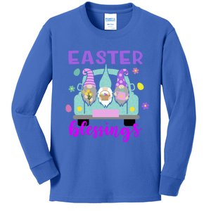 Easter Blessings Easter Décor Theme Gift Kids Long Sleeve Shirt