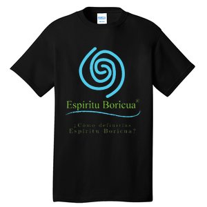 Espiritu Boricua Tall T-Shirt