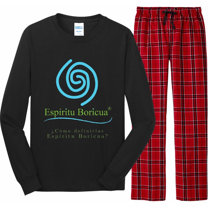 Espiritu Boricua Long Sleeve Pajama Set