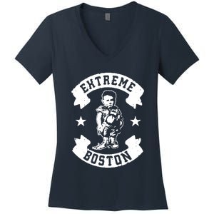 Extreme Boston Women's V-Neck T-Shirt