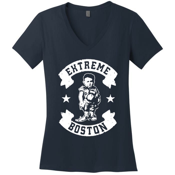 Extreme Boston Women's V-Neck T-Shirt