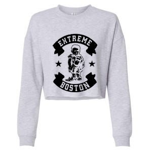 Extreme Boston Cropped Pullover Crew