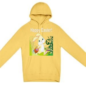 Easter Bunny Egg Hunt Happy Easter Premium Pullover Hoodie