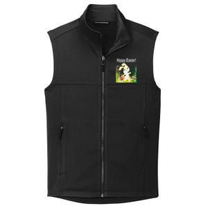 Easter Bunny Egg Hunt Happy Easter Collective Smooth Fleece Vest