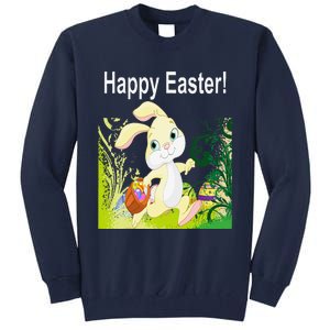 Easter Bunny Egg Hunt Happy Easter Tall Sweatshirt