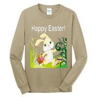 Easter Bunny Egg Hunt Happy Easter Tall Long Sleeve T-Shirt