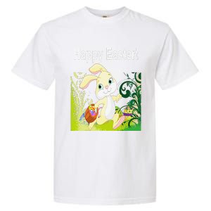 Easter Bunny Egg Hunt Happy Easter Garment-Dyed Heavyweight T-Shirt