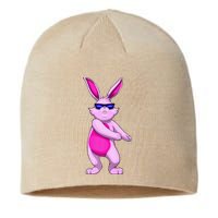 Easter Bunny Eggs Floss Dance Women Gift Sustainable Beanie