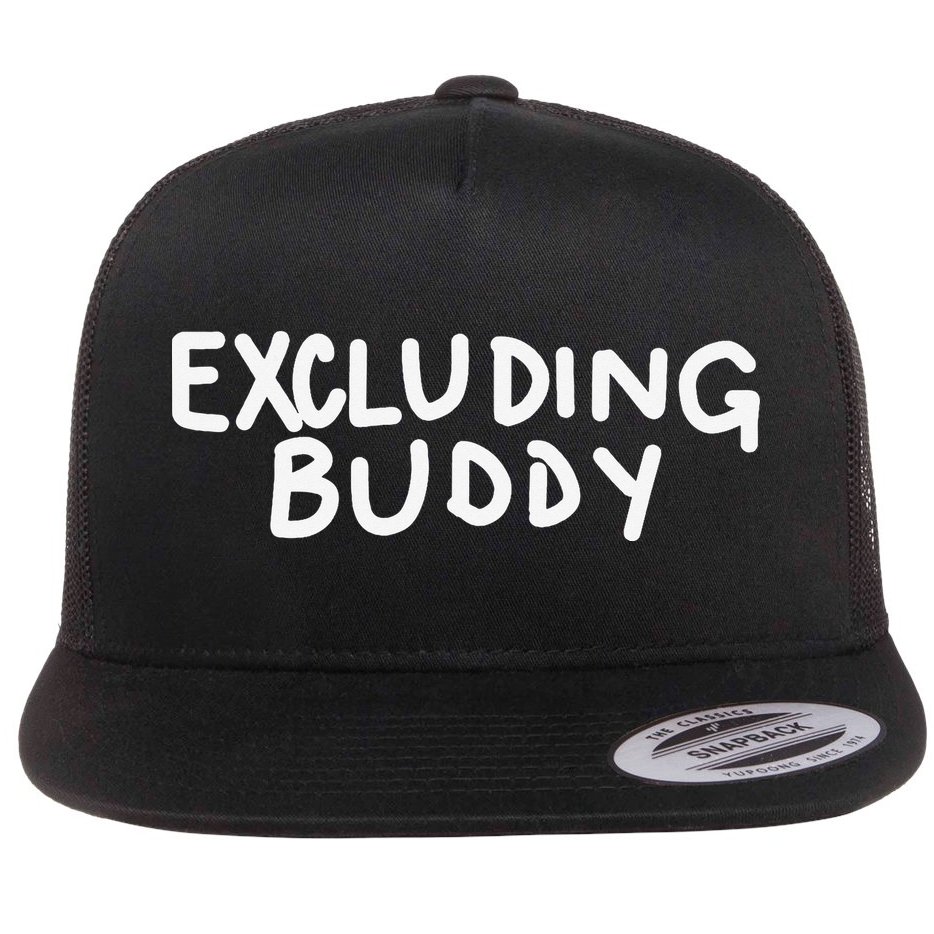 Excluding Buddy Flat Bill Trucker Hat