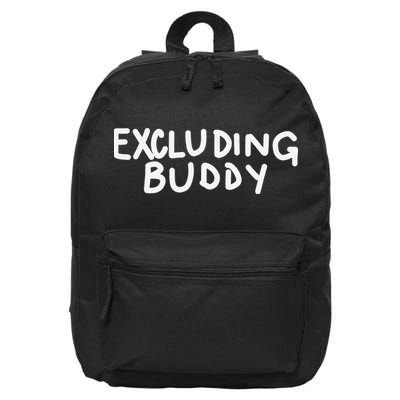 Excluding Buddy 16 in Basic Backpack