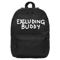 Excluding Buddy 16 in Basic Backpack