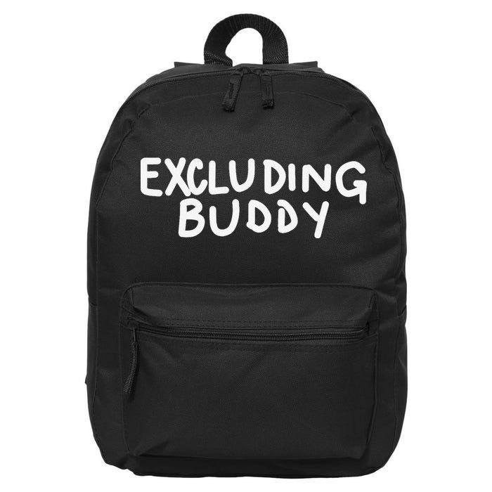 Excluding Buddy 16 in Basic Backpack