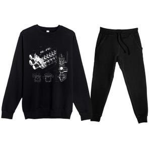 Engine Blueprint Premium Crewneck Sweatsuit Set