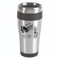 Engine Blueprint 16oz Travel Tumbler