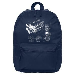 Engine Blueprint 16 in Basic Backpack