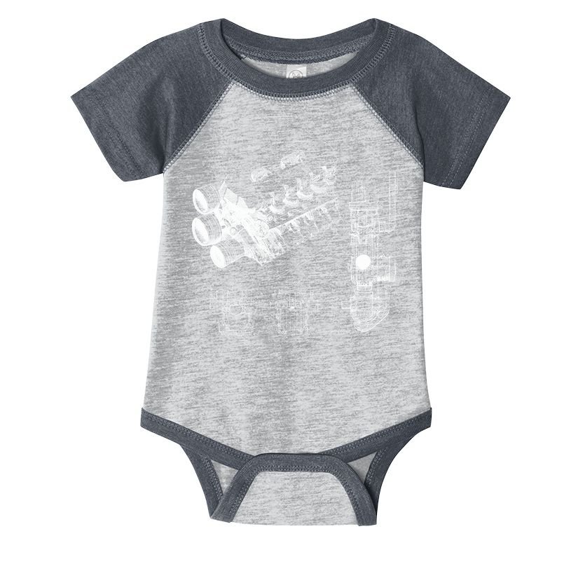 Engine Blueprint Infant Baby Jersey Bodysuit