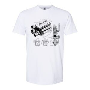 Engine Blueprint Softstyle CVC T-Shirt