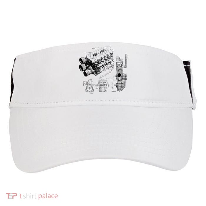 Engine Blueprint Adult Drive Performance Visor
