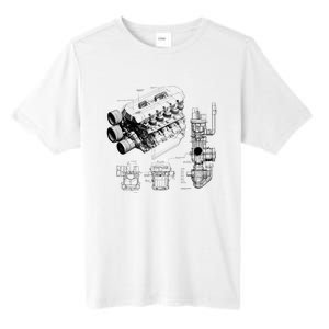 Engine Blueprint Tall Fusion ChromaSoft Performance T-Shirt