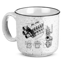 Engine Blueprint 15oz Campfire Ceramic Mug