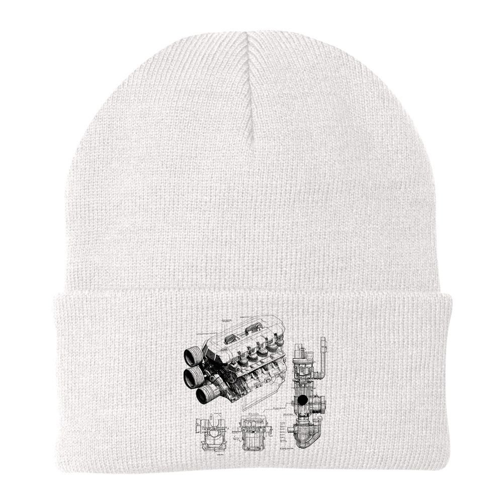 Engine Blueprint Beanie