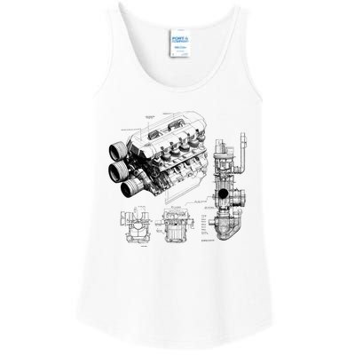 Engine Blueprint Ladies Essential Tank