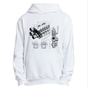 Engine Blueprint Urban Pullover Hoodie