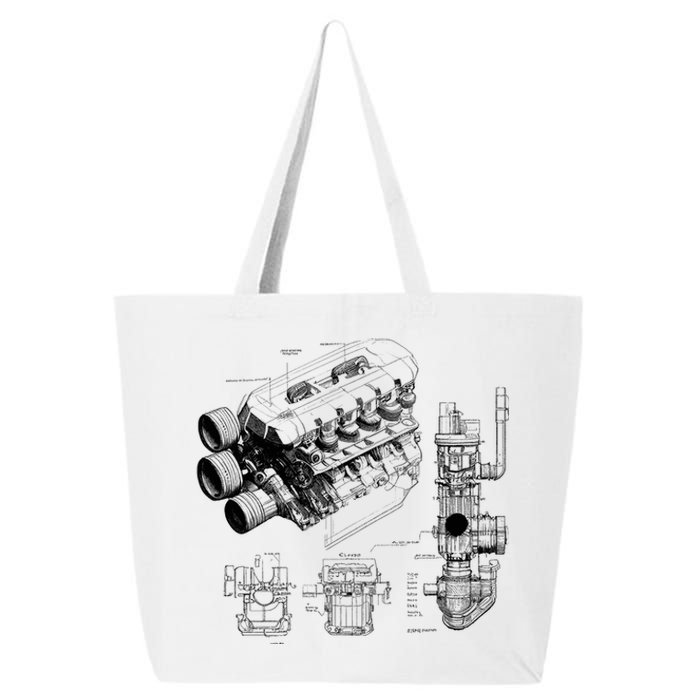 Engine Blueprint 25L Jumbo Tote