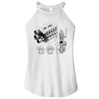 Engine Blueprint Women's Perfect Tri Rocker Tank