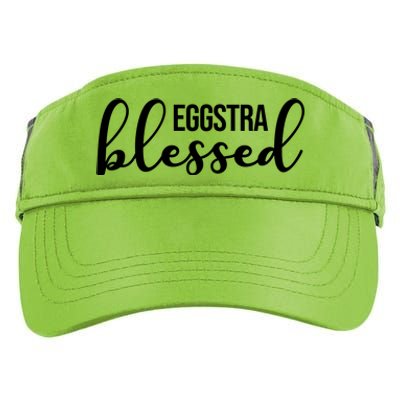 Eggstra Blessed Easter Holiday Adult Drive Performance Visor