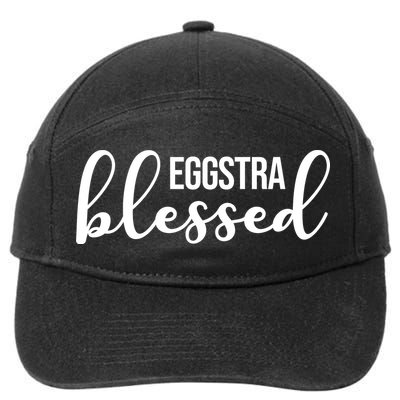 Eggstra Blessed Easter Holiday 7-Panel Snapback Hat