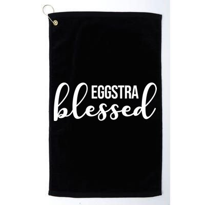 Eggstra Blessed Easter Holiday Golf Towel