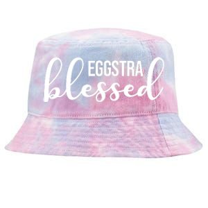 Eggstra Blessed Easter Holiday Tie-Dyed Bucket Hat