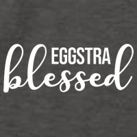 Eggstra Blessed Easter Holiday Vector Backpack