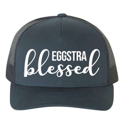 Eggstra Blessed Easter Holiday Yupoong Adult 5-Panel Trucker Hat