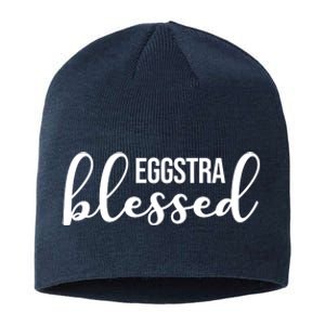 Eggstra Blessed Easter Holiday Sustainable Beanie