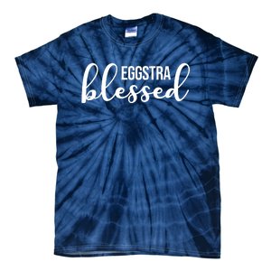 Eggstra Blessed Easter Holiday Tie-Dye T-Shirt