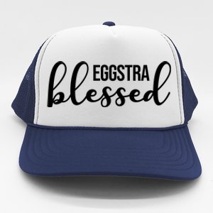 Eggstra Blessed Easter Holiday Trucker Hat