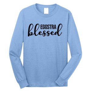 Eggstra Blessed Easter Holiday Long Sleeve Shirt