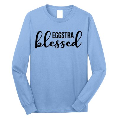 Eggstra Blessed Easter Holiday Long Sleeve Shirt