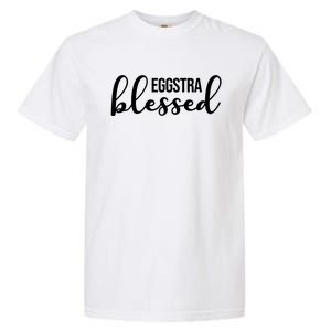 Eggstra Blessed Easter Holiday Garment-Dyed Heavyweight T-Shirt