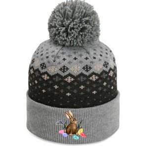 Easter Bunny Egg Spring Holiday Cute The Baniff Cuffed Pom Beanie