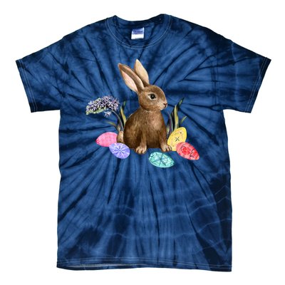 Easter Bunny Egg Spring Holiday Cute Tie-Dye T-Shirt