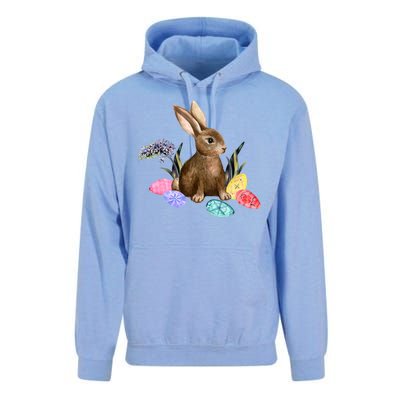 Easter Bunny Egg Spring Holiday Cute Unisex Surf Hoodie